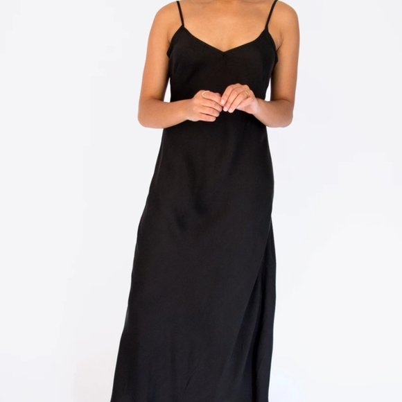 Bhoomki Silk Crepe Slip Dress - Picture 1 of 6